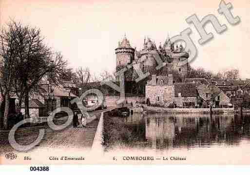 Ville de COMBOURG, carte postale ancienne