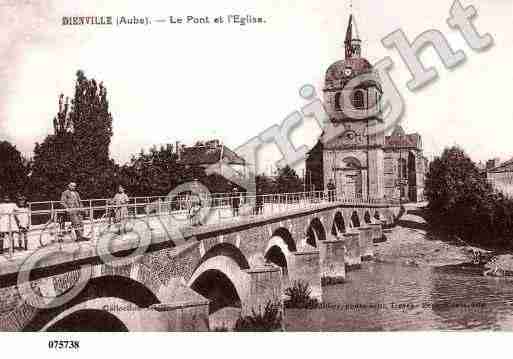 Ville de DIENVILLE, carte postale ancienne