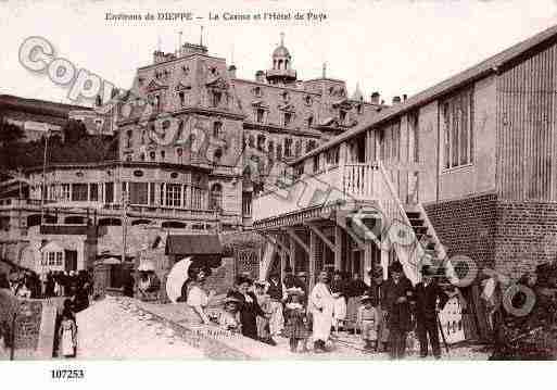 Ville de DIEPPE, carte postale ancienne