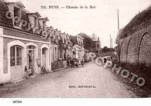 Ville de DIEPPE, carte postale ancienne