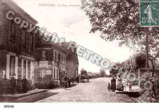 Ville de FONTAINELAGAILLARDE, carte postale ancienne