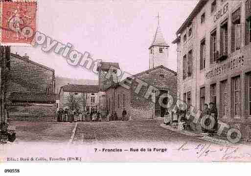 Ville de FRONCLES, carte postale ancienne