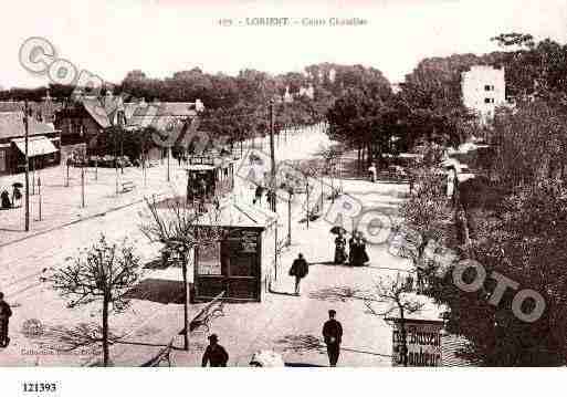 Ville de LORIENT, carte postale ancienne