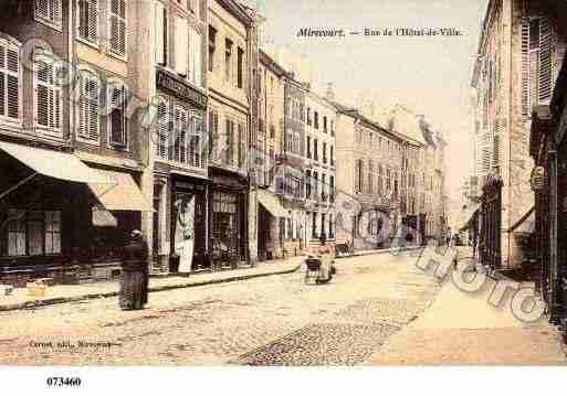 Ville de MIRECOURT, carte postale ancienne