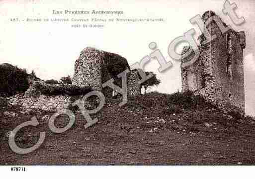 Ville de MONTESQUIEUAVANTES, carte postale ancienne