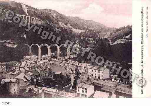 Ville de MOREZ, carte postale ancienne