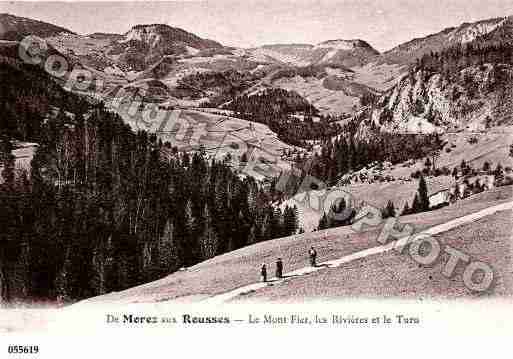 Ville de MOREZ, carte postale ancienne