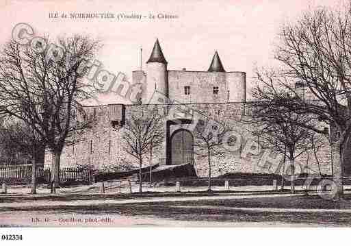 Ville de NOIRMOUTIERENL'ILE, carte postale ancienne