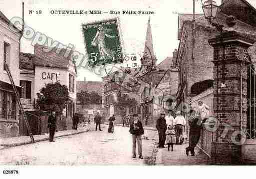 Ville de OCTEVILLESURMER, carte postale ancienne