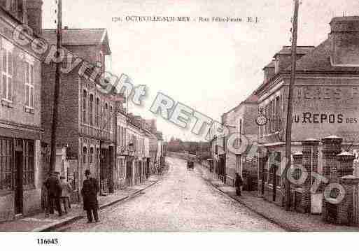 Ville de OCTEVILLESURMER, carte postale ancienne