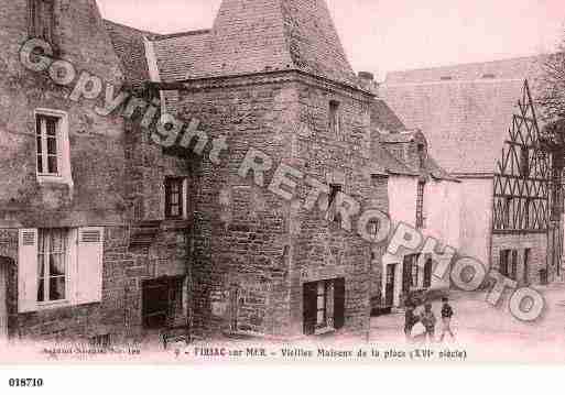 Ville de PIRIACSURMER, carte postale ancienne