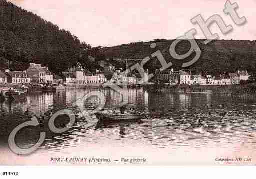 Ville de PORTLAUNAY, carte postale ancienne