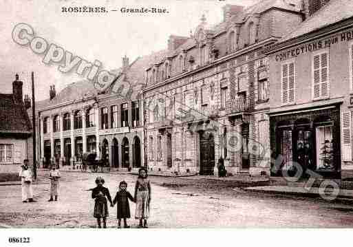 Ville de ROSIERESENSANTERRE, carte postale ancienne