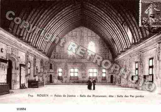 Ville de ROUEN, carte postale ancienne