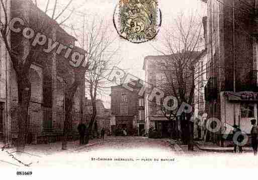 Ville de SAINTCHINIAN, carte postale ancienne