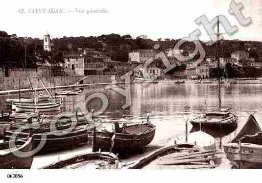 Ville de SAINTJEANCAPFERRAT, carte postale ancienne