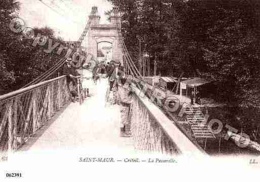 Ville de SAINTMAURDESFOSSES, carte postale ancienne