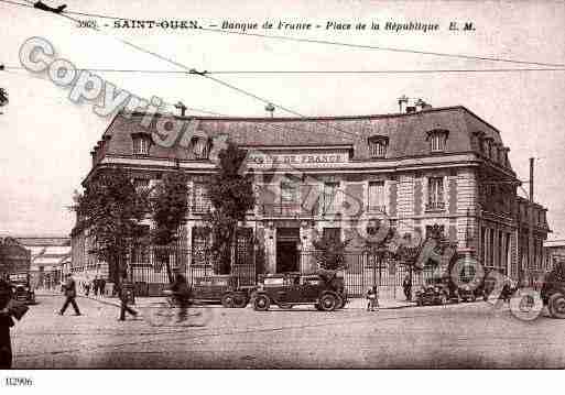 Ville de SAINTOUEN, carte postale ancienne