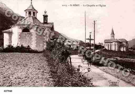 Ville de SAINTREMYDEMAURIENNE, carte postale ancienne