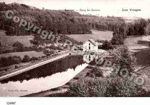 Ville de SENONES, carte postale ancienne