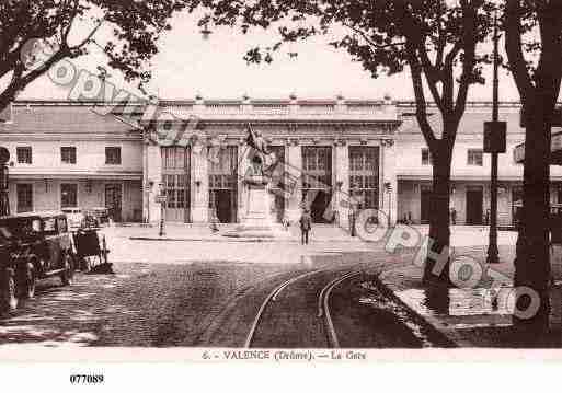 Ville de VALENCE, carte postale ancienne