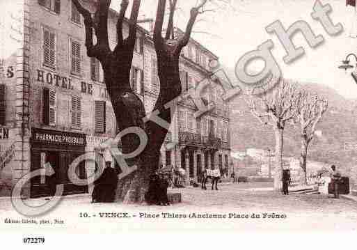 Ville de VENCE, carte postale ancienne