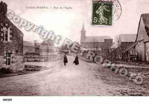 Ville de VIEUXMESNIL, carte postale ancienne