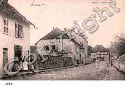 Ville de VIRIGNIN, carte postale ancienne