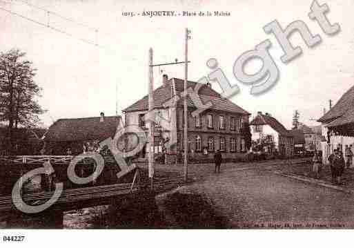 Ville de ANJOUTEY, carte postale ancienne