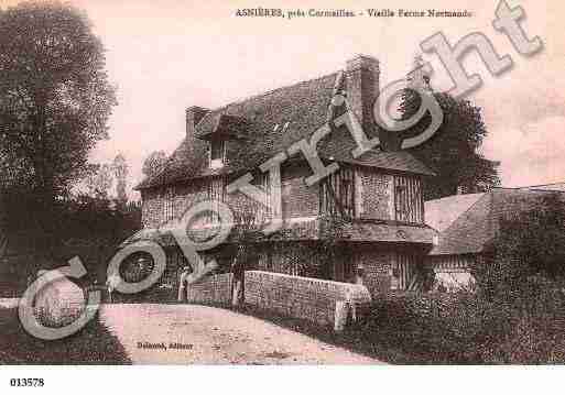 Ville de ASNIERES, carte postale ancienne