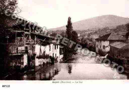 Ville de ASPET, carte postale ancienne