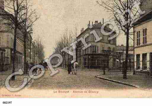 Ville de BOURGET(LE), carte postale ancienne