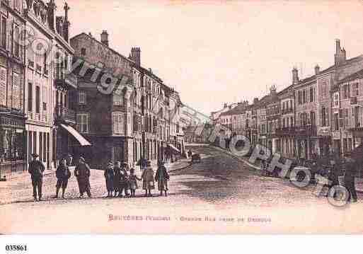 Ville de BRUYERES, carte postale ancienne