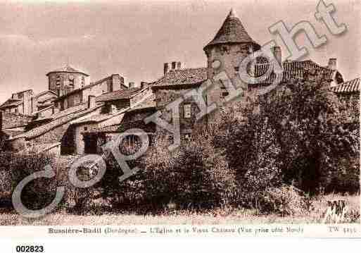 Ville de BUSSIEREBADIL, carte postale ancienne