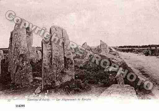 Ville de CARNAC, carte postale ancienne