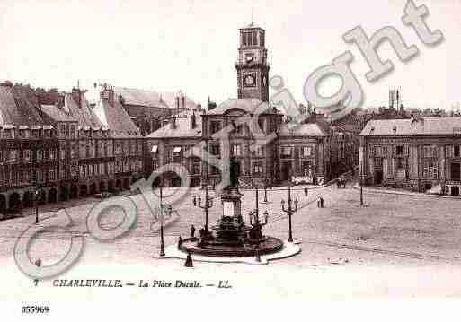 Ville de CHARLEVILLEMEZIERES, carte postale ancienne