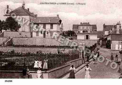 Ville de CHATEAUNEUFSURLOIRE, carte postale ancienne