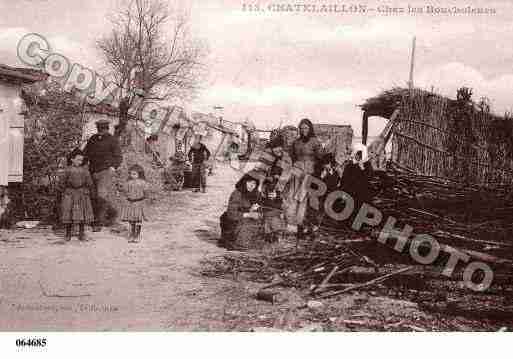 Ville de CHATELAILLONPLAGE, carte postale ancienne