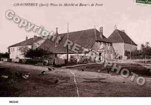 Ville de CHAUMERGY, carte postale ancienne