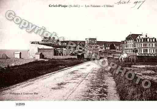 Ville de CRIELSURMER, carte postale ancienne