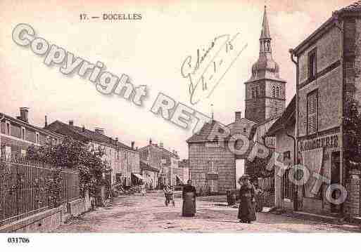 Ville de DOCELLES, carte postale ancienne