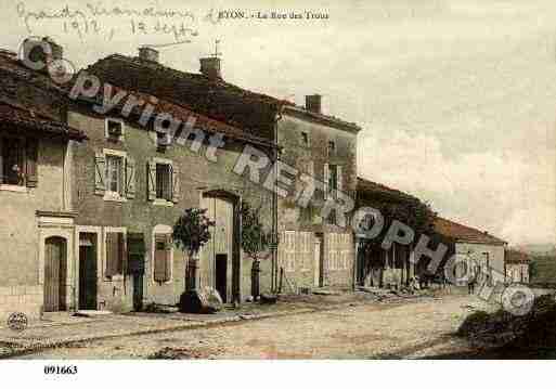 Ville de ETON, carte postale ancienne