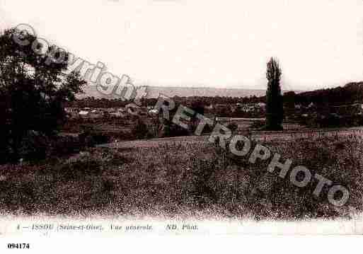 Ville de ISSOU, carte postale ancienne