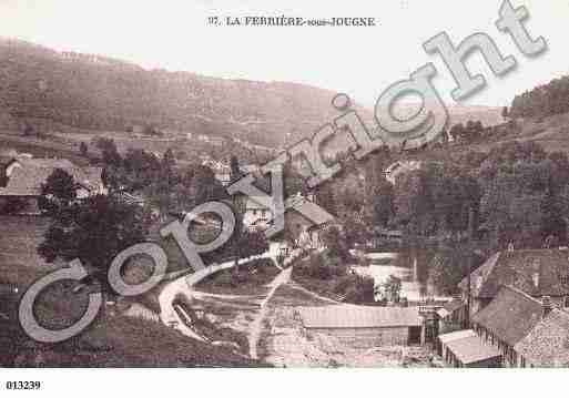 Ville de JOUGNE, carte postale ancienne