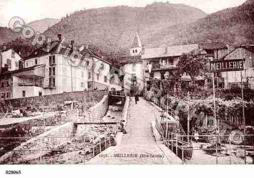 Ville de MEILLERIE, carte postale ancienne