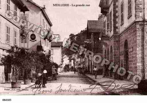 Ville de MEILLERIE, carte postale ancienne