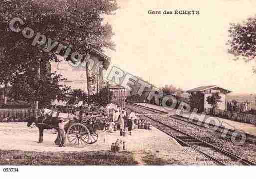 Ville de MIRIBEL, carte postale ancienne