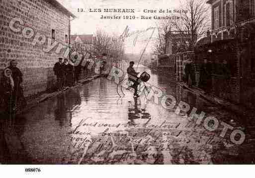 Ville de MUREAUX(LES), carte postale ancienne