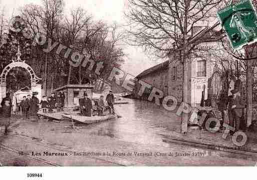 Ville de MUREAUX(LES), carte postale ancienne