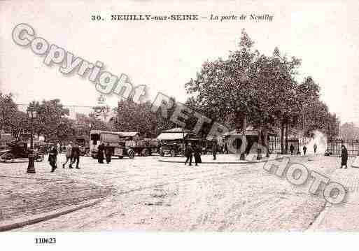 Ville de NEUILLYSURSEINE, carte postale ancienne